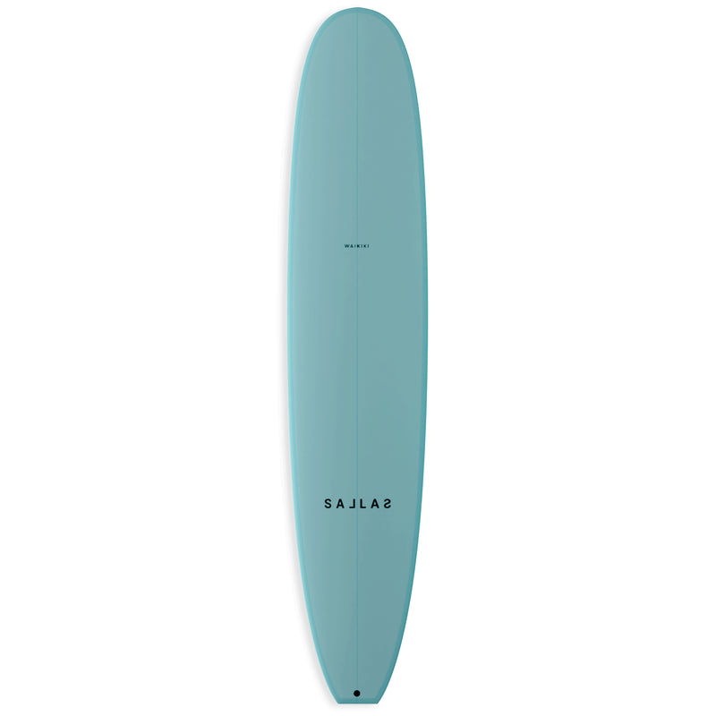 Load image into Gallery viewer, Kai Sallas Waikiki Thunderbolt Silver Surfboard