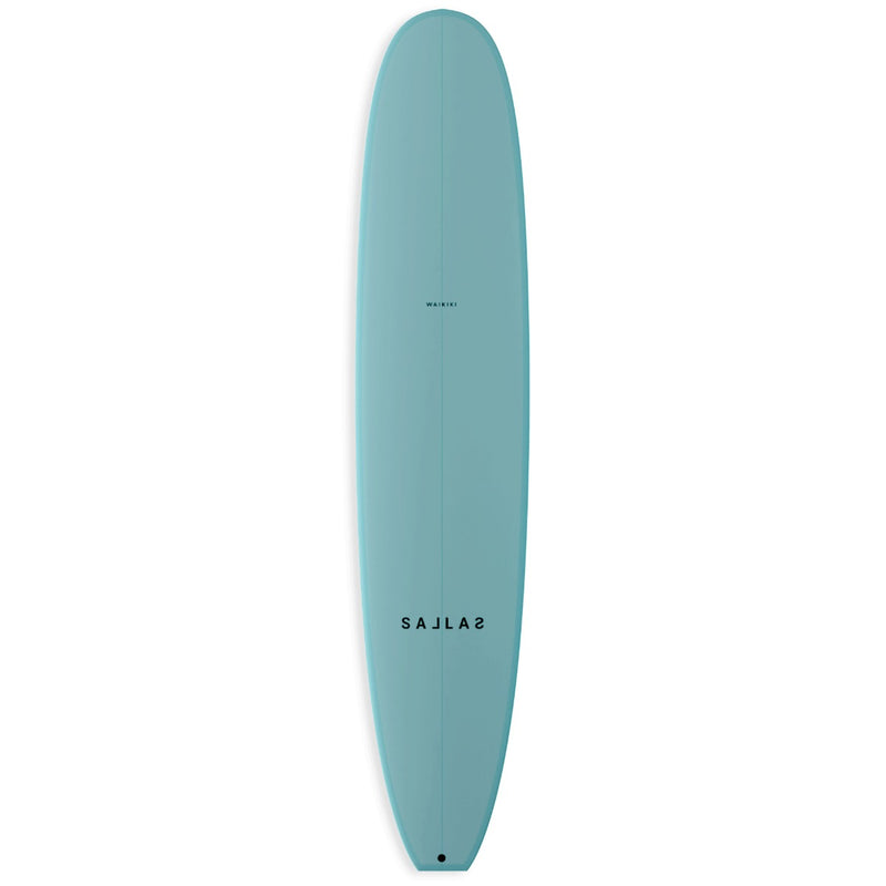 Load image into Gallery viewer, Kai Sallas Waikiki Thunderbolt Silver Surfboard