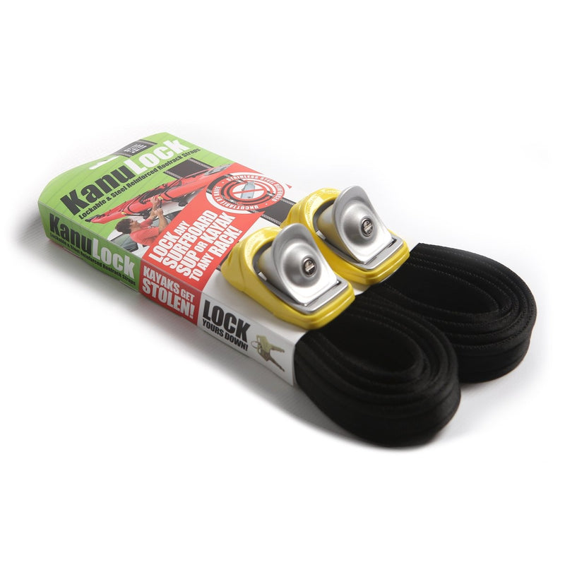 Load image into Gallery viewer, FCS KanuLock Rack Tie-Down Strap Set - 13"