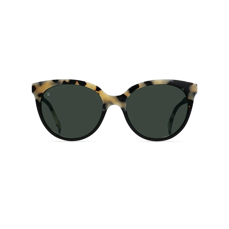 Load image into Gallery viewer, RAEN Women's Lily Sunglasses - Chai Tort/Green