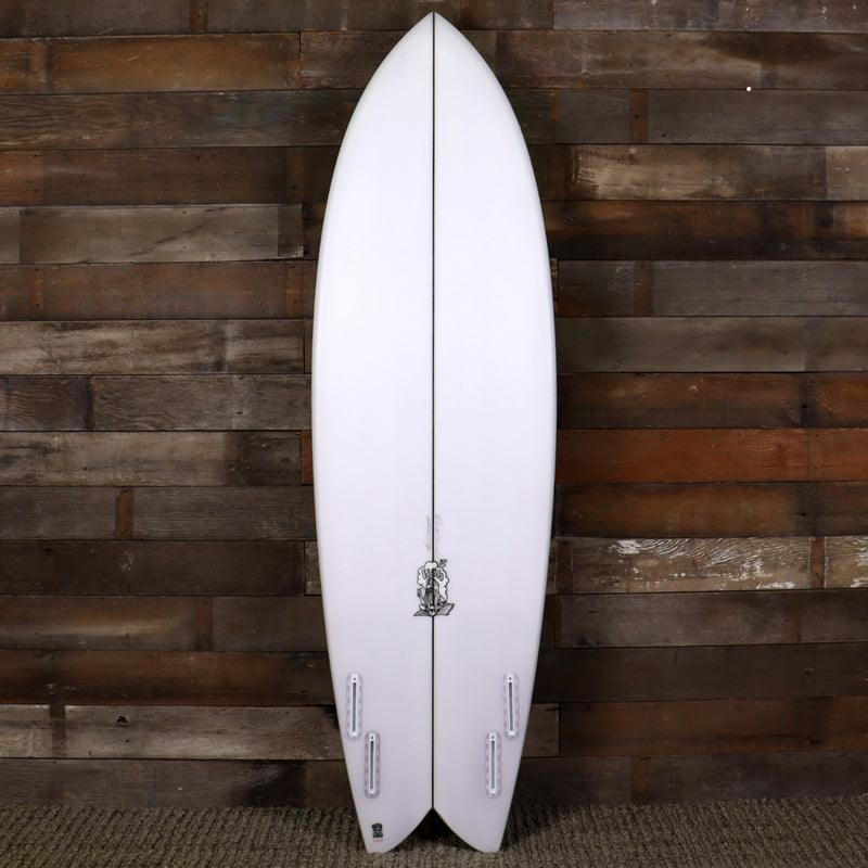 Load image into Gallery viewer, Murdey Fish 6'0 x 21 ¼ x 2 ½ Surfboard - Volan White