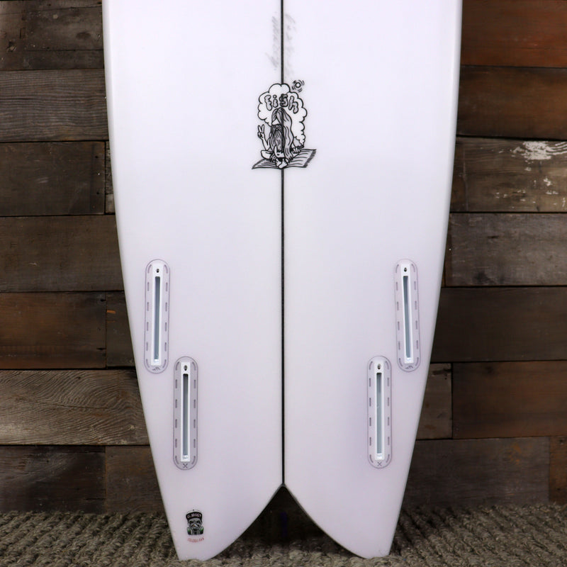 Load image into Gallery viewer, Murdey Fish 6'0 x 21 ¼ x 2 ½ Surfboard - Volan White