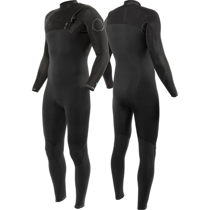 Load image into Gallery viewer, Vissla High Seas II 4/3 Chest-Zip Wetsuit