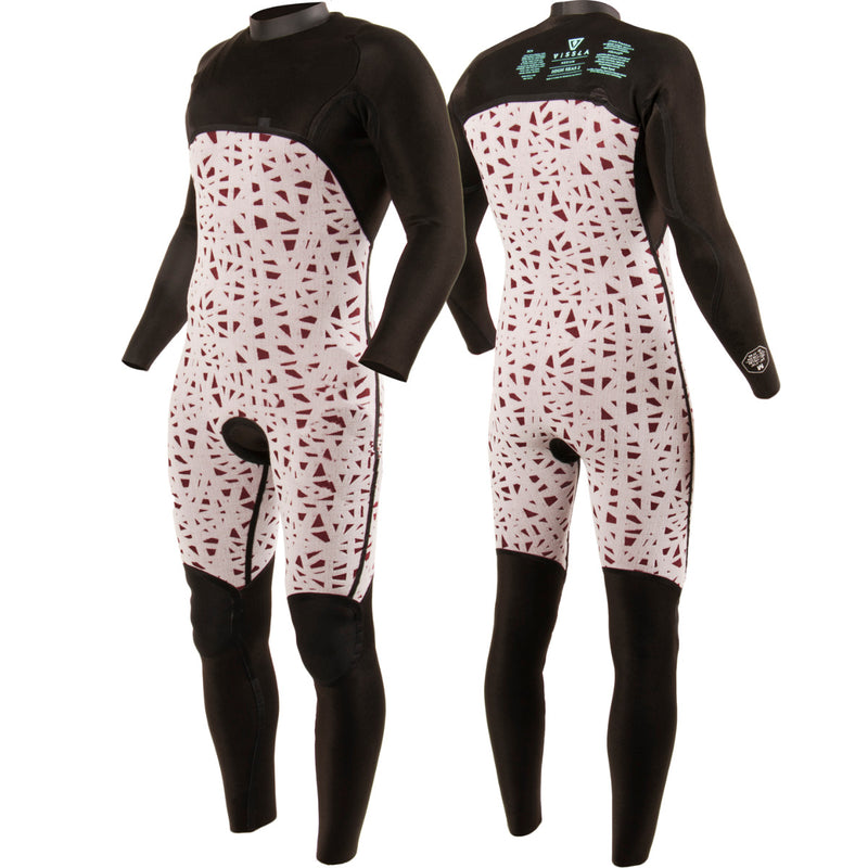 Load image into Gallery viewer, Vissla High Seas II 4/3 Chest-Zip Wetsuit