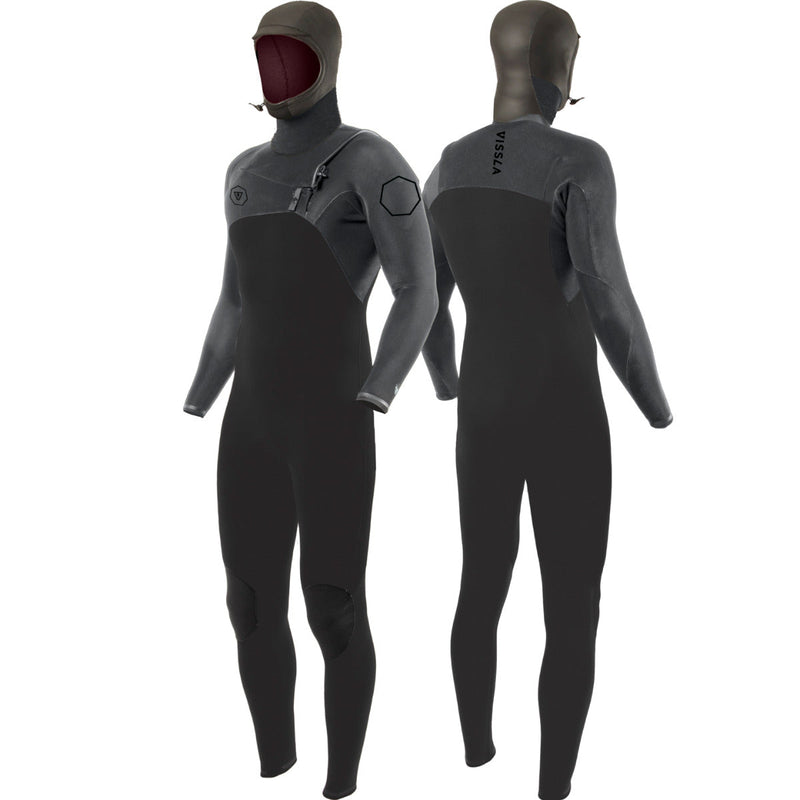 Load image into Gallery viewer, Vissla High Seas II 4/3 Hooded Chest-Zip Wetsuit
