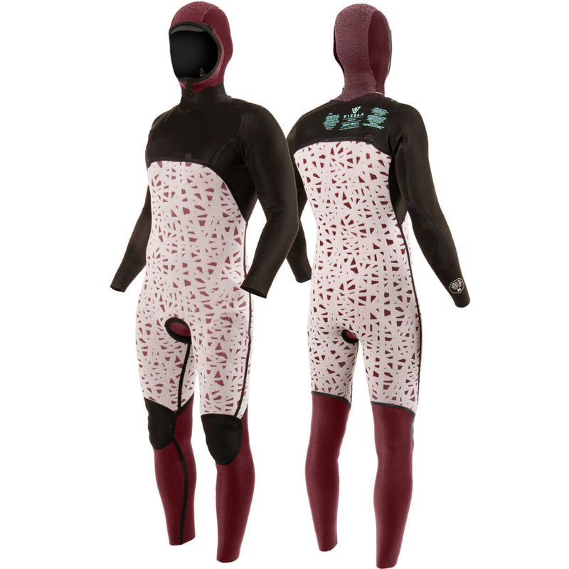 Load image into Gallery viewer, Vissla High Seas II 4/3 Hooded Chest-Zip Wetsuit