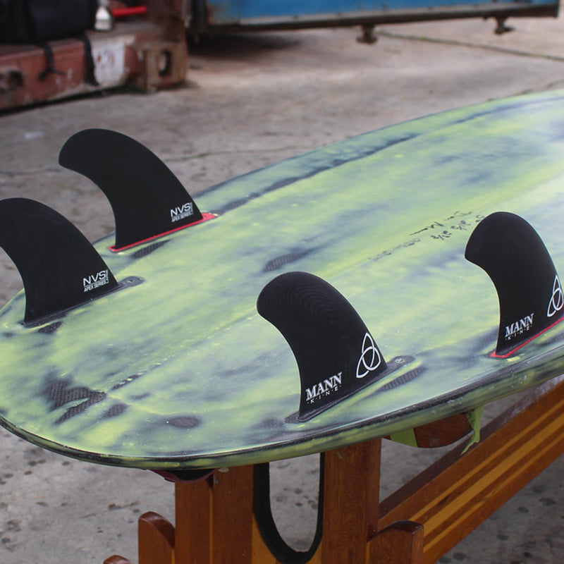 Load image into Gallery viewer, NVS Mannkine Apex Series FCS Compatible Quad Fin Set