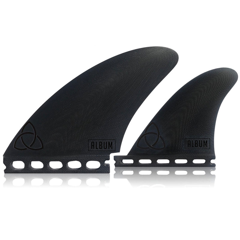 Load image into Gallery viewer, NVS Album Fascination Apex Series Futures Compatible Quad Fin Set