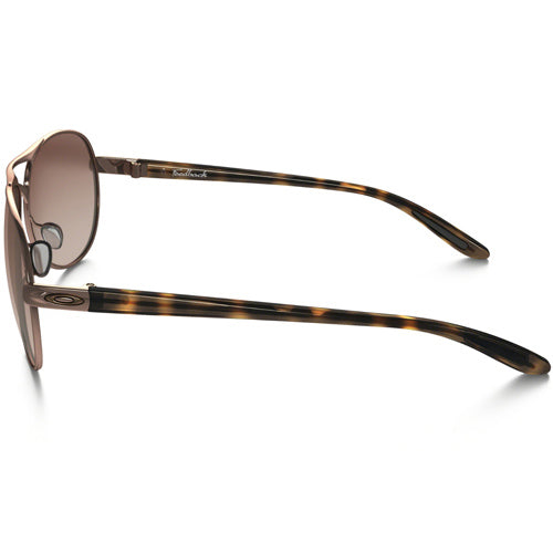 Load image into Gallery viewer, Oakley Women's Feedback Sunglasses - Rose Gold/VR50 Brown Gradient