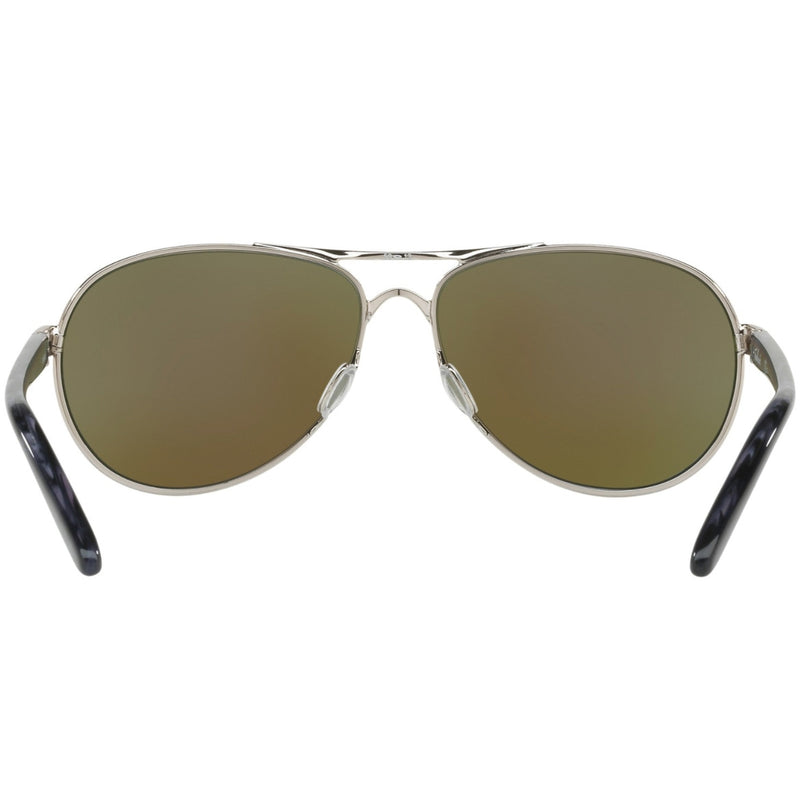 Load image into Gallery viewer, Oakley Women's Feedback Polarized Sunglasses - Polished Chrome/Prizm Sapphire 2