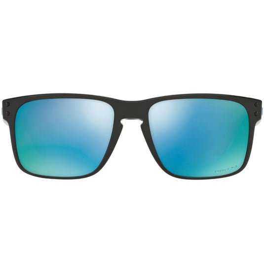 Oakley Holbrook Polarized Sunglasses - Polished Black/Prizm Deep Wate