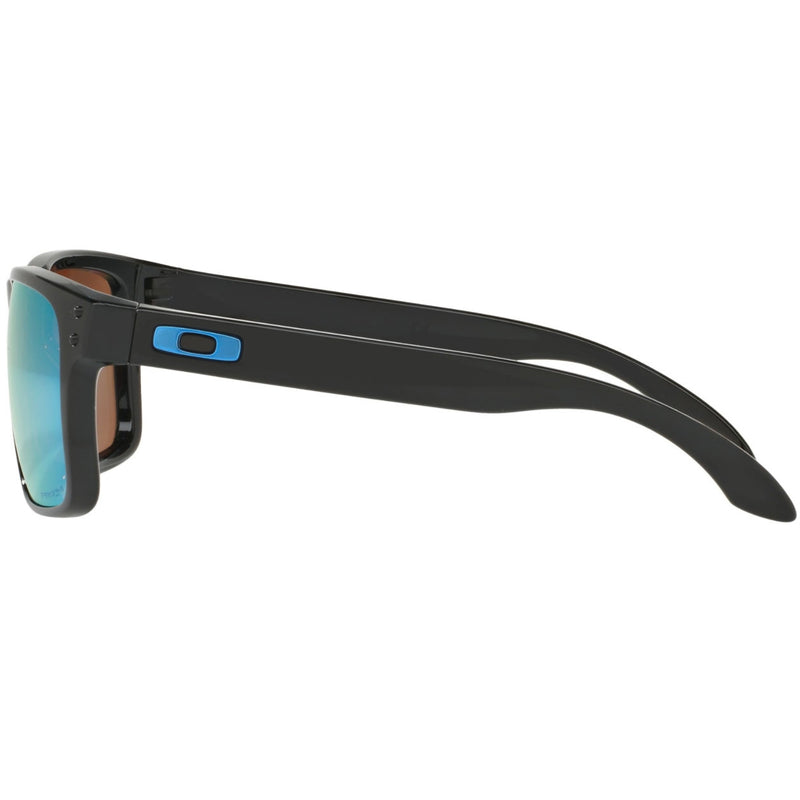 Load image into Gallery viewer, Oakley Holbrook Polarized Sunglasses - Polished Black/Prizm Deep Water
