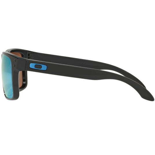 Oakley Holbrook Polarized Sunglasses - Polished Black/Prizm Deep Water