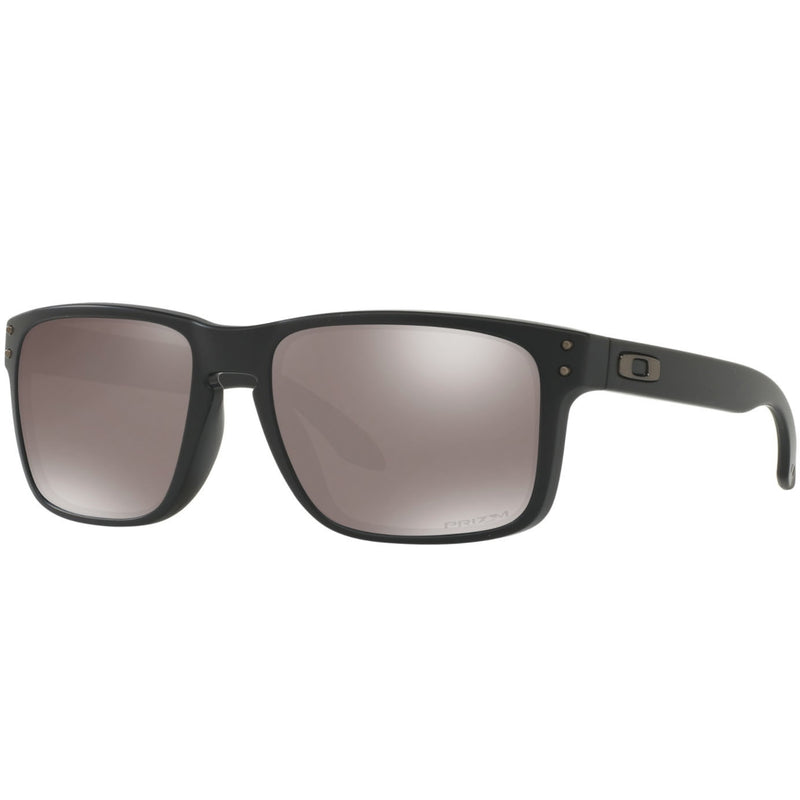 Load image into Gallery viewer, Oakley Holbrook Polarized Sunglasses - Matte Black/Prizm Black