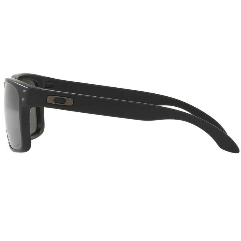 Load image into Gallery viewer, Oakley Holbrook Polarized Sunglasses - Matte Black/Prizm Black