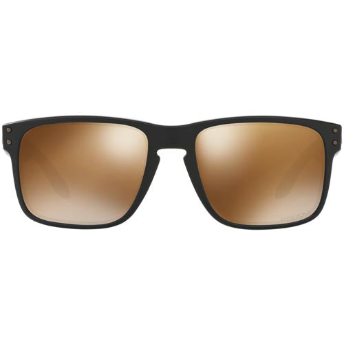 Load image into Gallery viewer, Oakley Holbrook Polarized Sunglasses - Matte Black/Prizm Tungsten