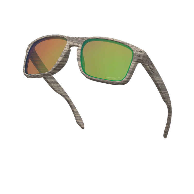 Load image into Gallery viewer, Oakley Holbrook Woodgrain Collection Polarized Sunglasses - Woodgrain/Prizm Shallow Water