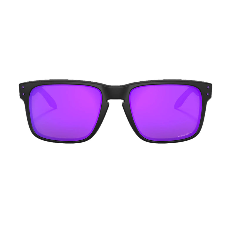 Load image into Gallery viewer, Oakley Holbrook Sunglasses - Matte Black/Prizm Violet