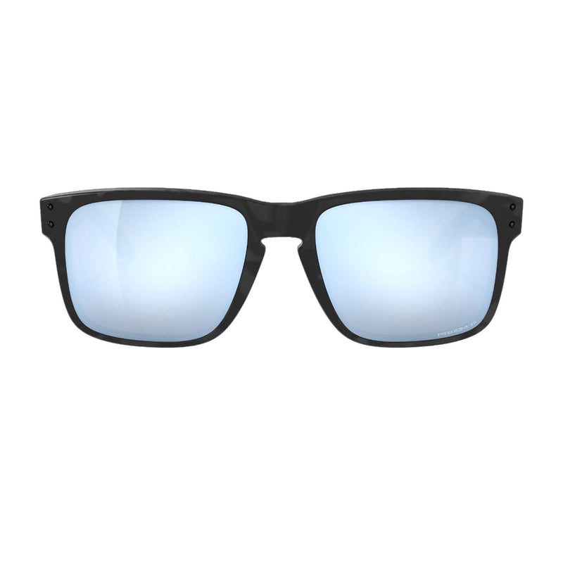 Load image into Gallery viewer, Oakley Holbrook Polarized Sunglasses - Matte Black Camo/Prizm Deep Water