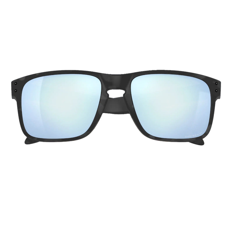 Load image into Gallery viewer, Oakley Holbrook Polarized Sunglasses - Matte Black Camo/Prizm Deep Water