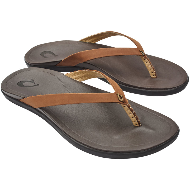 Load image into Gallery viewer, OluKai Women's Ho‘ōpio Leather Sandals
