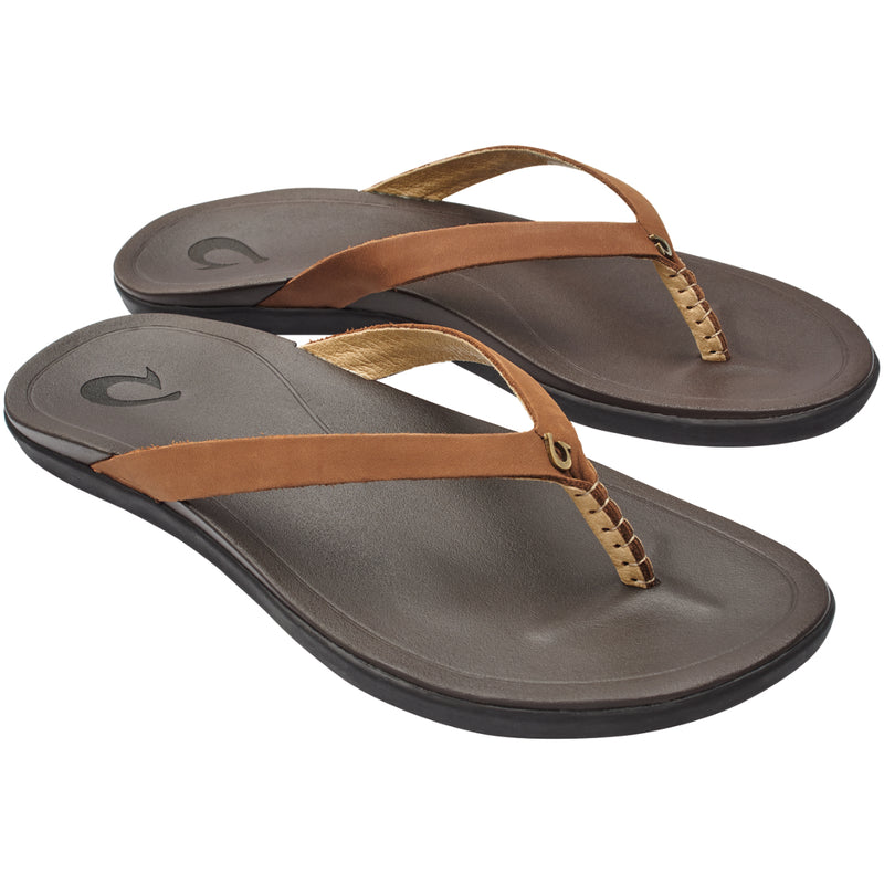 Load image into Gallery viewer, OluKai Women&#39;s Ho‘ōpio Leather Sandals
