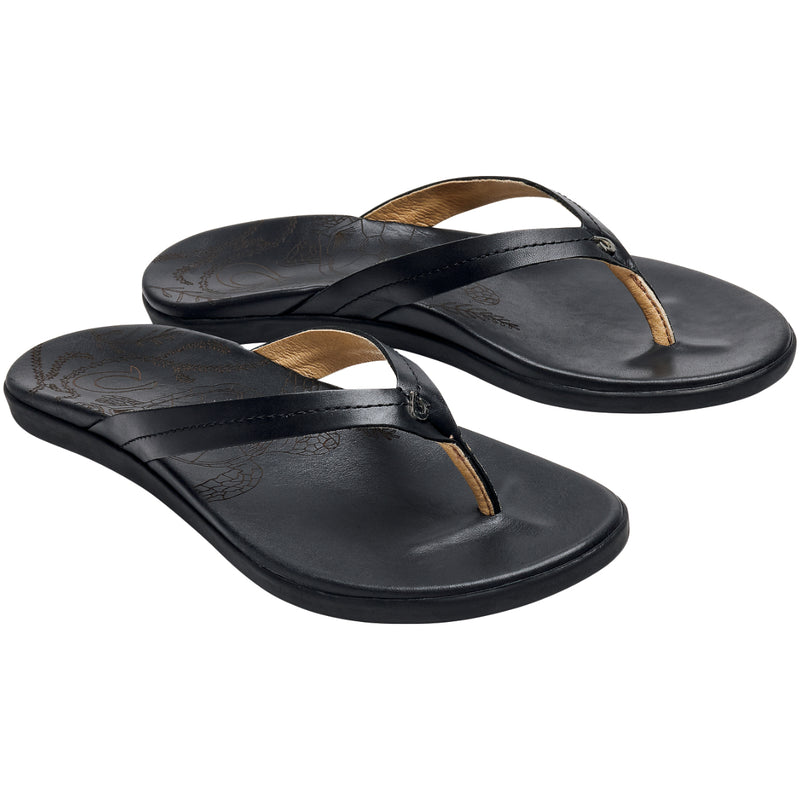 Load image into Gallery viewer, OluKai Women&#39;s Honu Leather Beach Sandals
