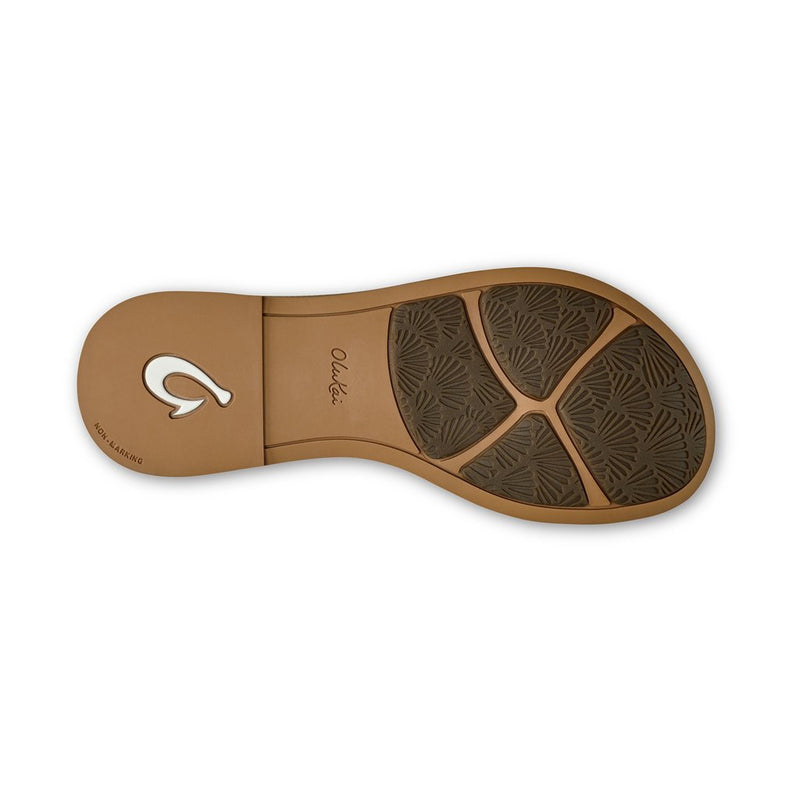 Load image into Gallery viewer, OluKai Women&#39;s Nohie Sandals - Black/Tan
