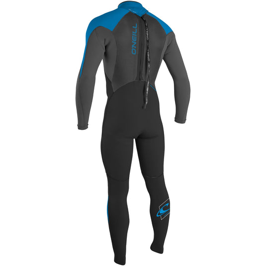 O'Neill Youth Epic 4/3 Wetsuit - Black/Graphite/Bright Blue