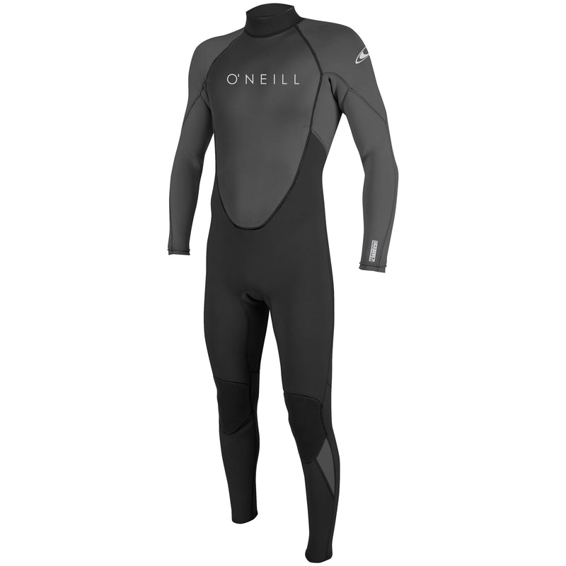 Load image into Gallery viewer, O&#39;Neill Reactor II 3/2 Back Zip Wetsuit - Black/Graphite
