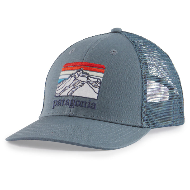 Load image into Gallery viewer, Patagonia Line Logo Ridge LoPro Trucker Hat
