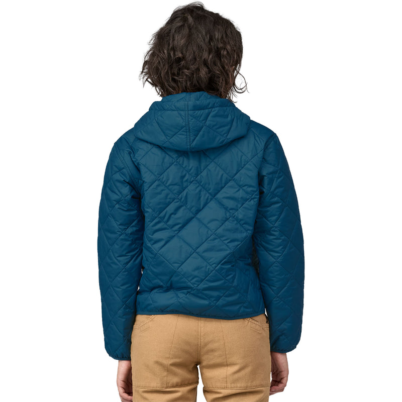 Load image into Gallery viewer, Patagonia Women&#39;s Diamond Quilted Bomber Hooded Zip Jacket
