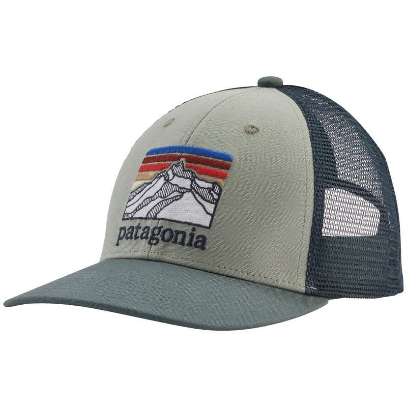 Load image into Gallery viewer, Patagonia Line Logo Ridge LoPro Trucker Hat
