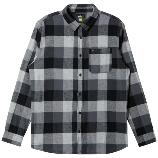 Quiksilver Motherfly Long Sleeve Button-Down Flannel Shirt