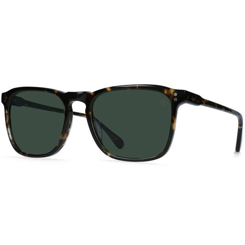 Load image into Gallery viewer, Raen Wiley Polarized Sunglasses - Brindle Tortoise/Green