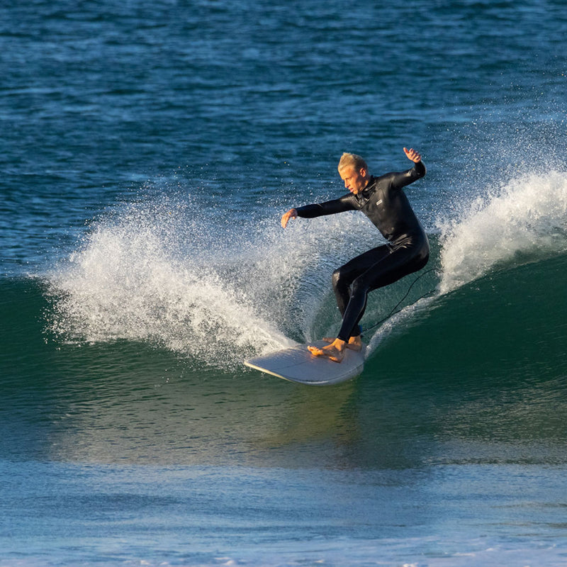 Load image into Gallery viewer, Torq Longboard TET 8'0 x 22 x 3 Surfboard - Light Teal Blue Pinline