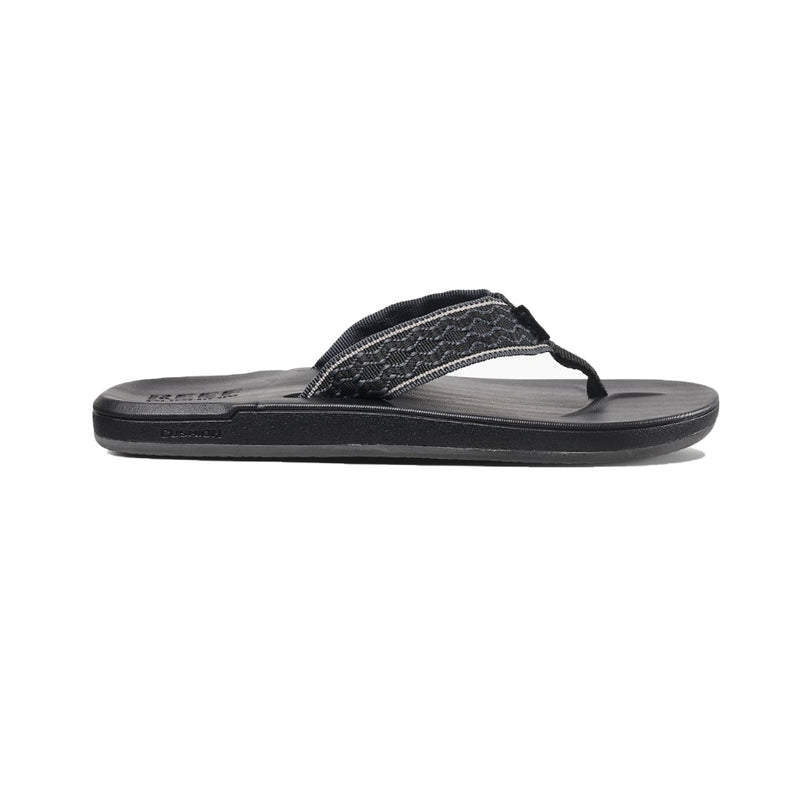 Load image into Gallery viewer, REEF Cushion Smoothy Sandals - Black
