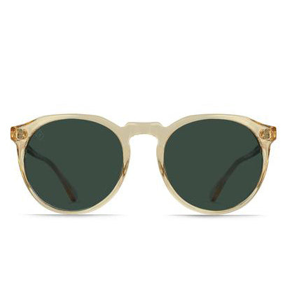 Load image into Gallery viewer, RAEN Remmy Polarized Sunglasses - Champagne Crystal/Green 1