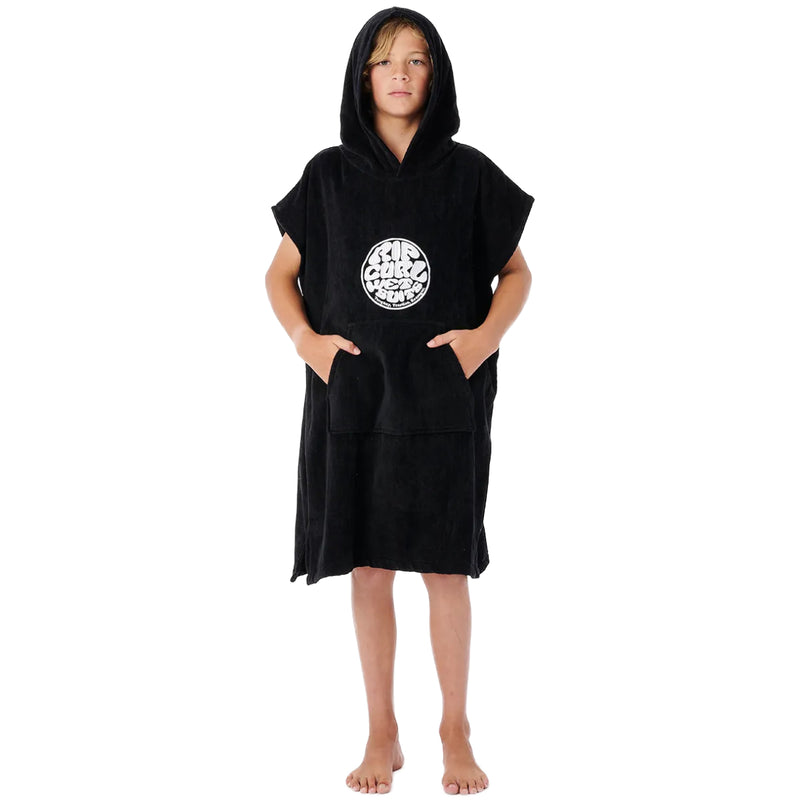 Load image into Gallery viewer, Rip Curl Youth Icon Hooded Towel Changing Poncho
