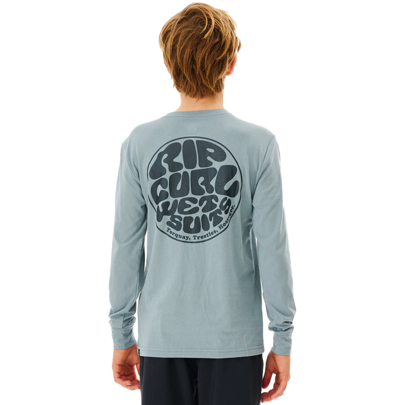 Load image into Gallery viewer, Rip Curl Youth Icons Long Sleeve Rash Guard
