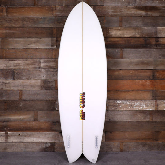Rip Curl Twin PU 6'0 x 21 ½ x 2 ¾ Surfboard - Clear/Natural