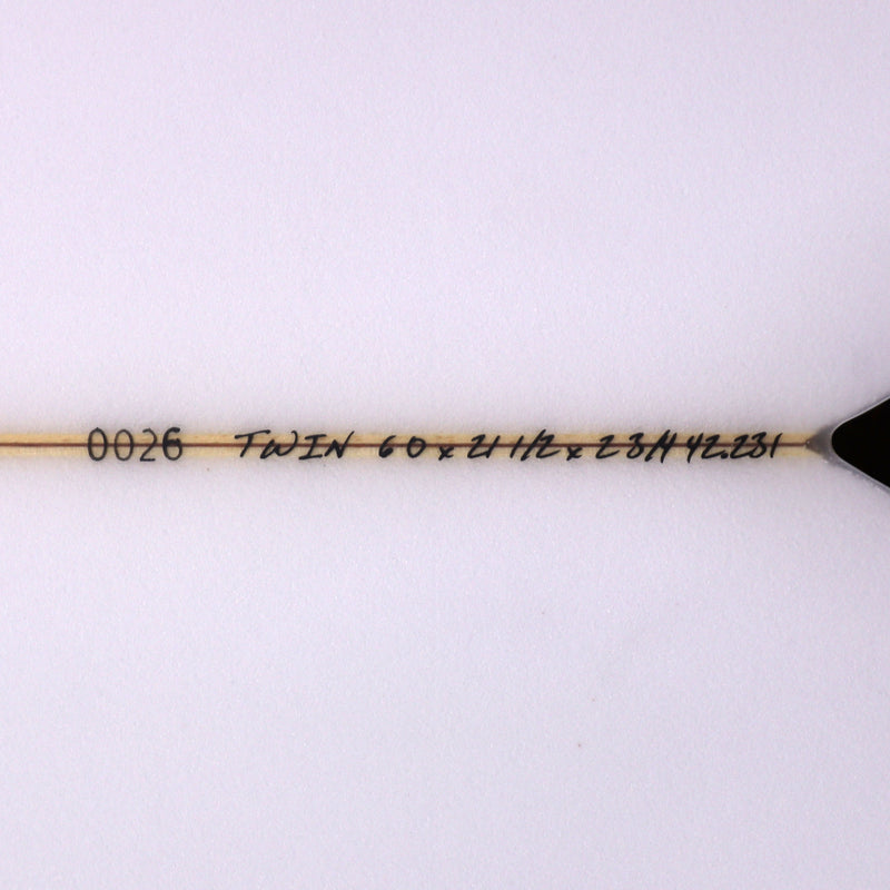 Load image into Gallery viewer, Rip Curl Twin PU 6'0 x 21 ½ x 2 ¾ Surfboard - Clear/Natural