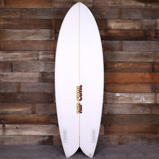Rip Curl Twin PU 5'8 x 21 x 2 ½ Surfboard - Clear/Natural