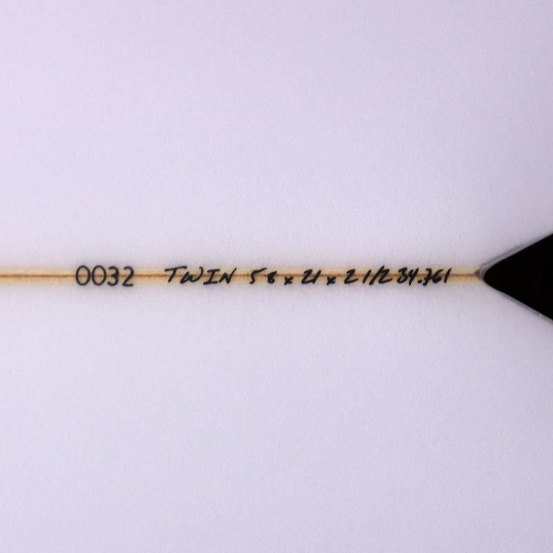 Load image into Gallery viewer, Rip Curl Twin PU 5'8 x 21 x 2 ½ Surfboard - Clear/Natural