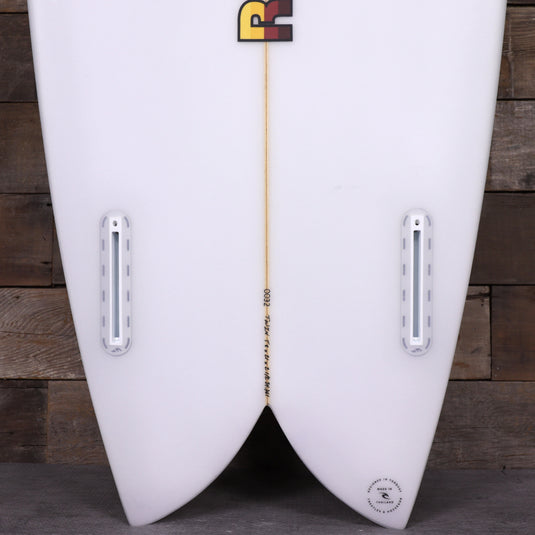 Rip Curl Twin PU 5'8 x 21 x 2 ½ Surfboard - Clear/Natural