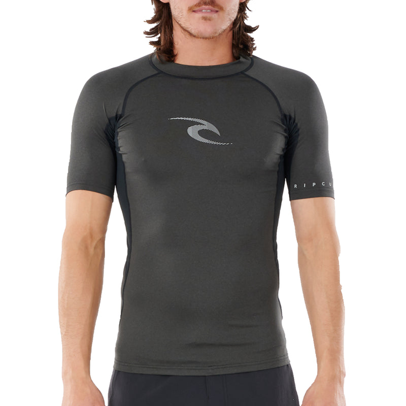 Load image into Gallery viewer, Rip Curl Waves Short Sleeve Rash Guard