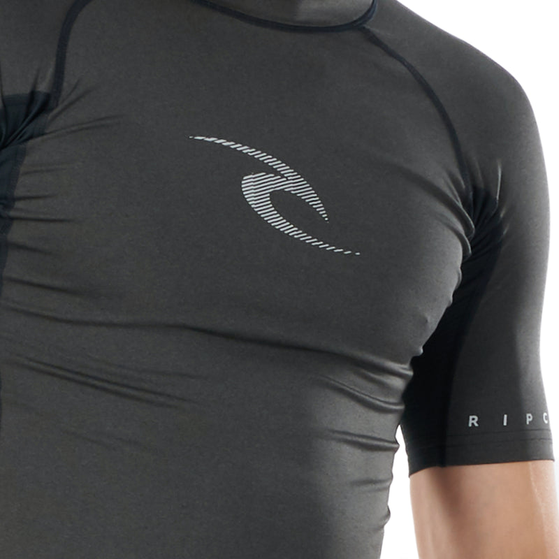 Load image into Gallery viewer, Rip Curl Waves Short Sleeve Rash Guard