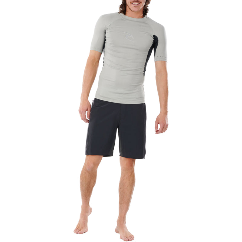 Load image into Gallery viewer, Rip Curl Waves Short Sleeve Rash Guard