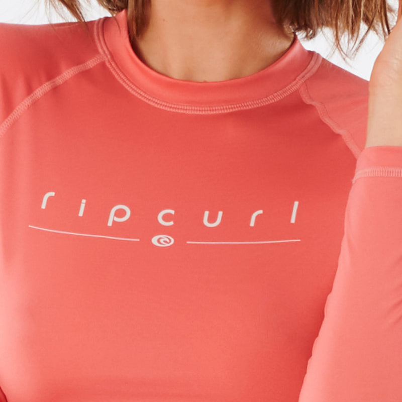 Load image into Gallery viewer, Rip Curl Women&#39;s Golden Rays Long Sleeve Rash Tee
