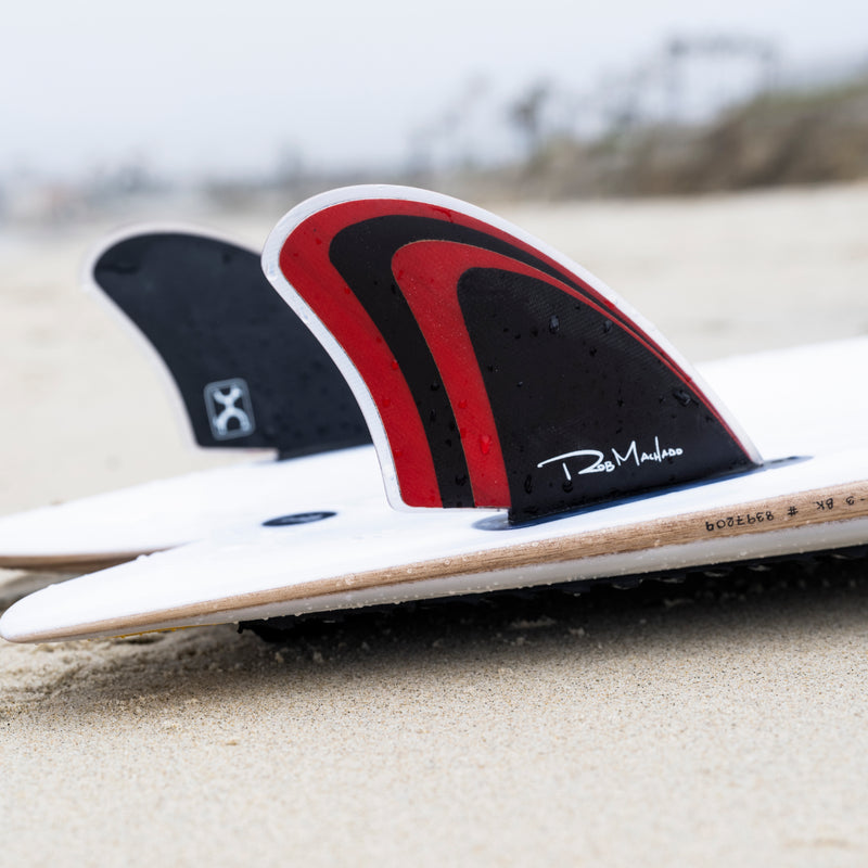 Load image into Gallery viewer, Rob Machado Too Fish Keel Futures Compatible Twin Fin Set
